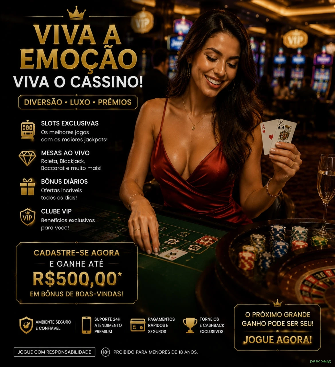 Bônus e prêmios pascoapg